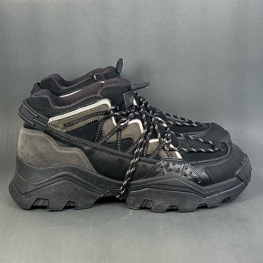 Kenzo Men's Inka Mix-Media Wraparound-Lace Sneakers size  12 (45)